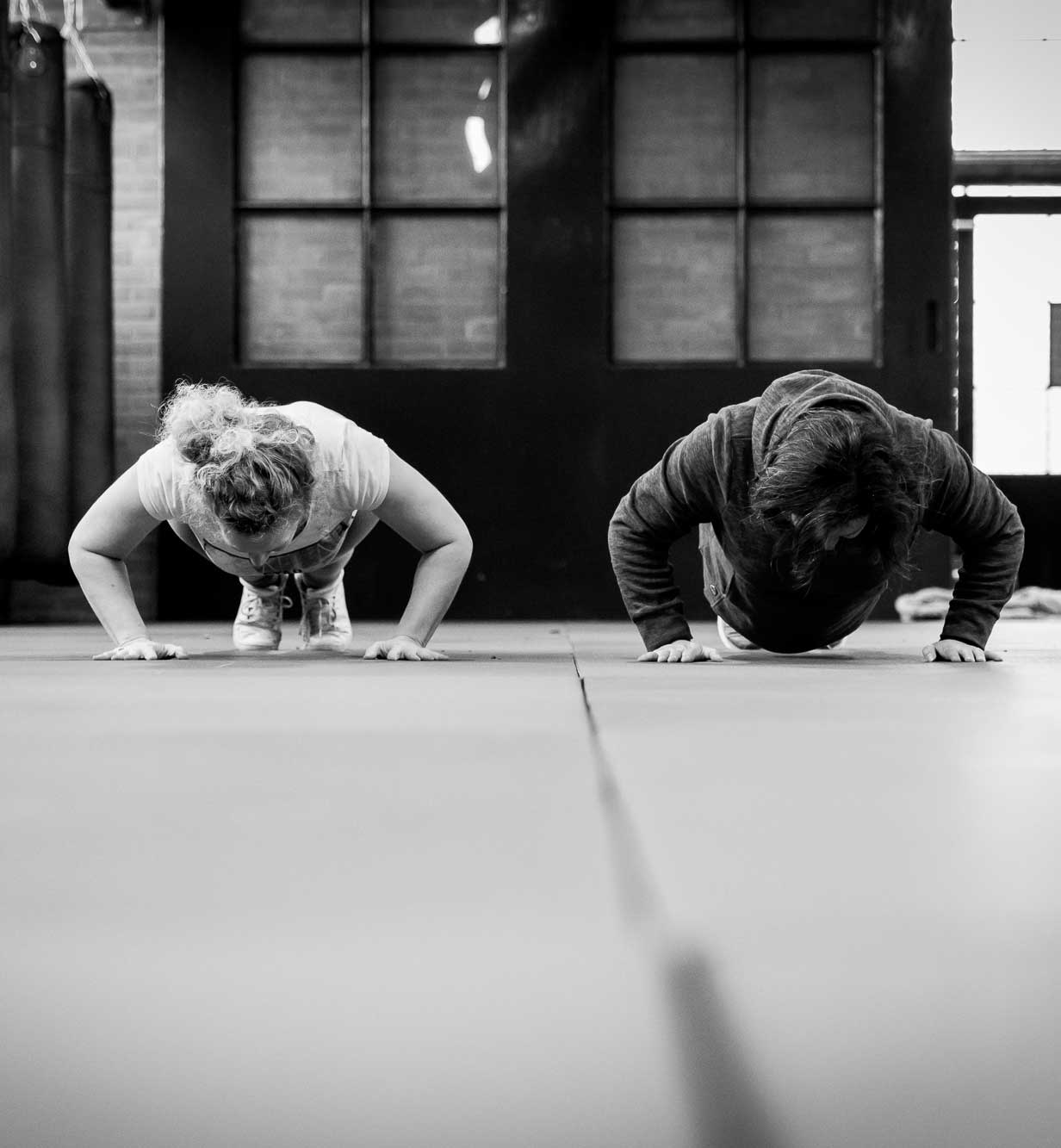 undergroundgym. de sporstchool van Arnhem Push-up